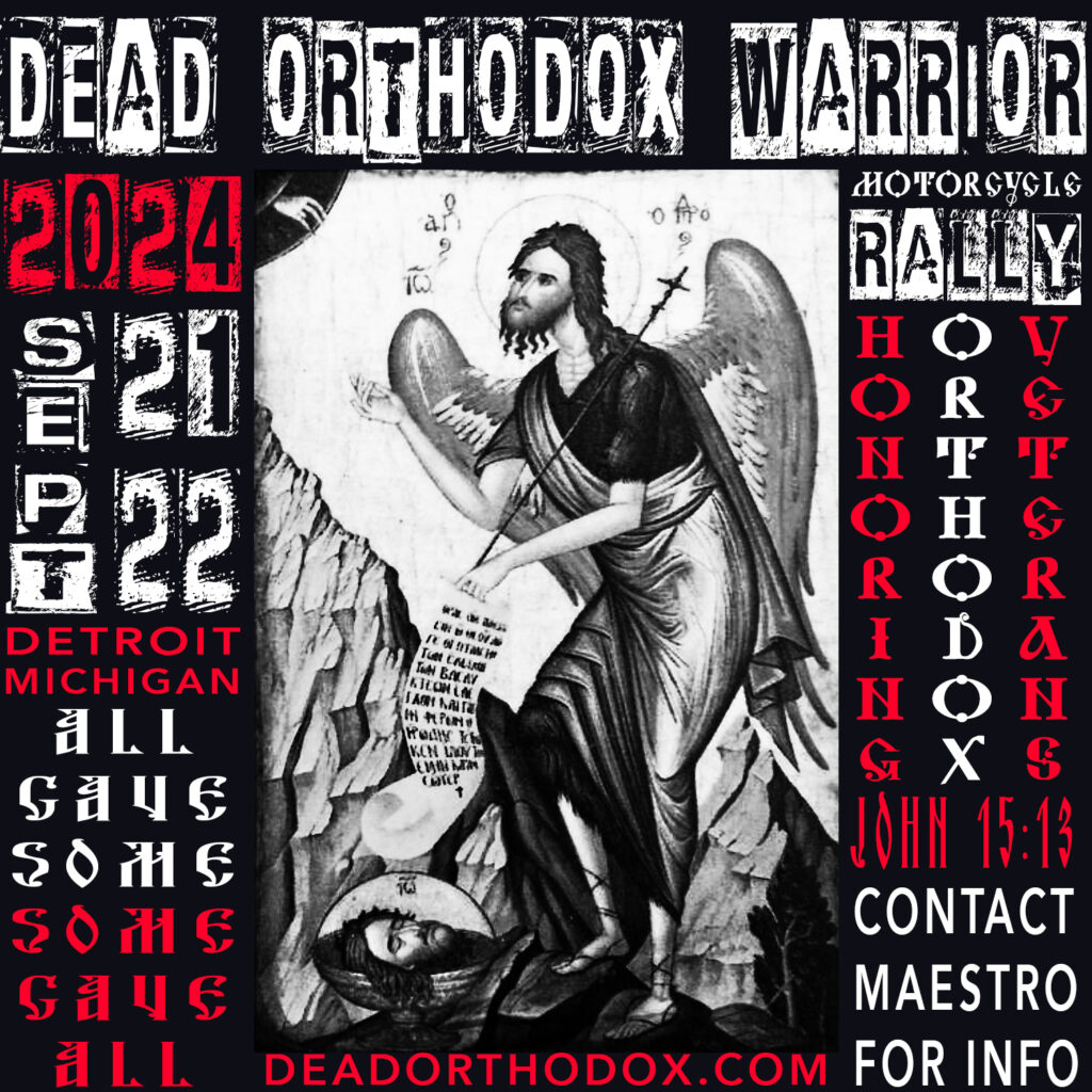 Dead Orthodox Warrior Motorcycle Rally